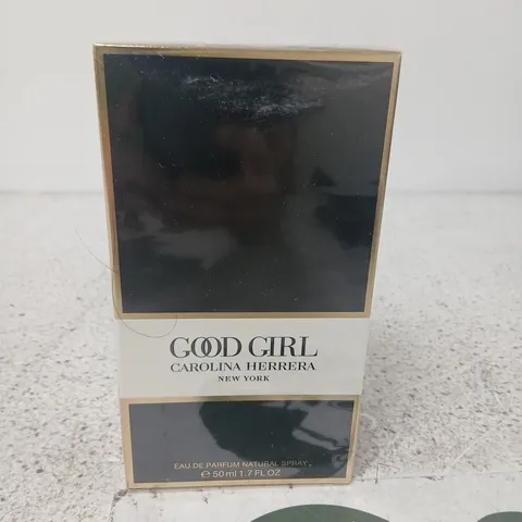 BOXED AND SEALED GOOD GIRL CAROLINA HERRERA NEW YORK EAU DE PARFUM 50ML