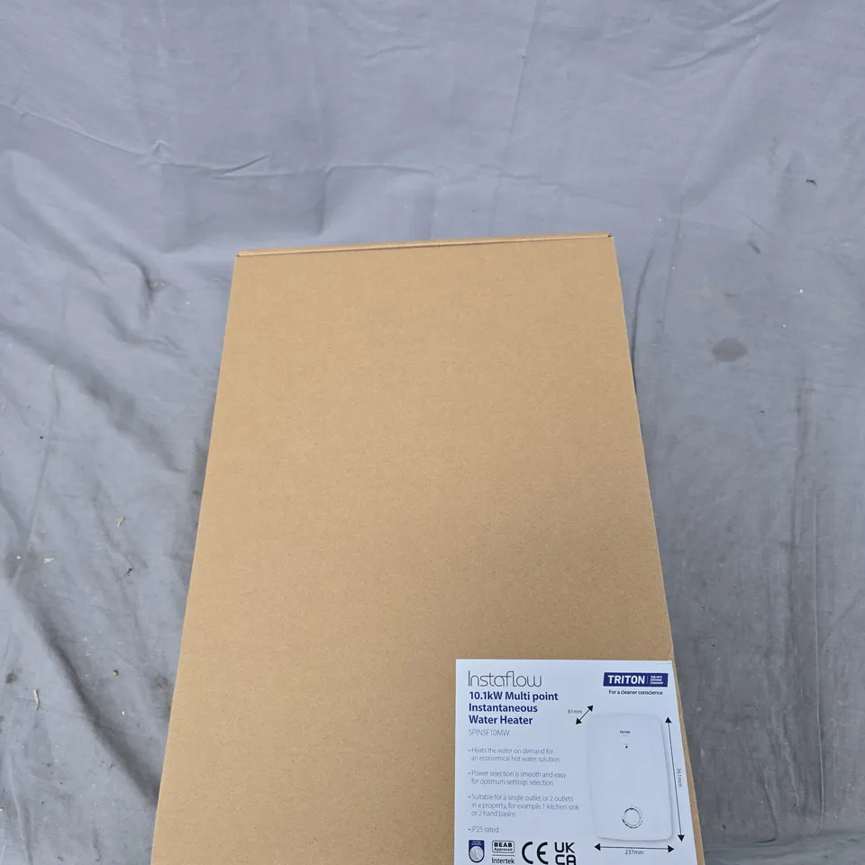 TRITON INSTAFLOW 10.1KW MULTI-POINT INSTANTANEOUS WATER HEATER – BOXED