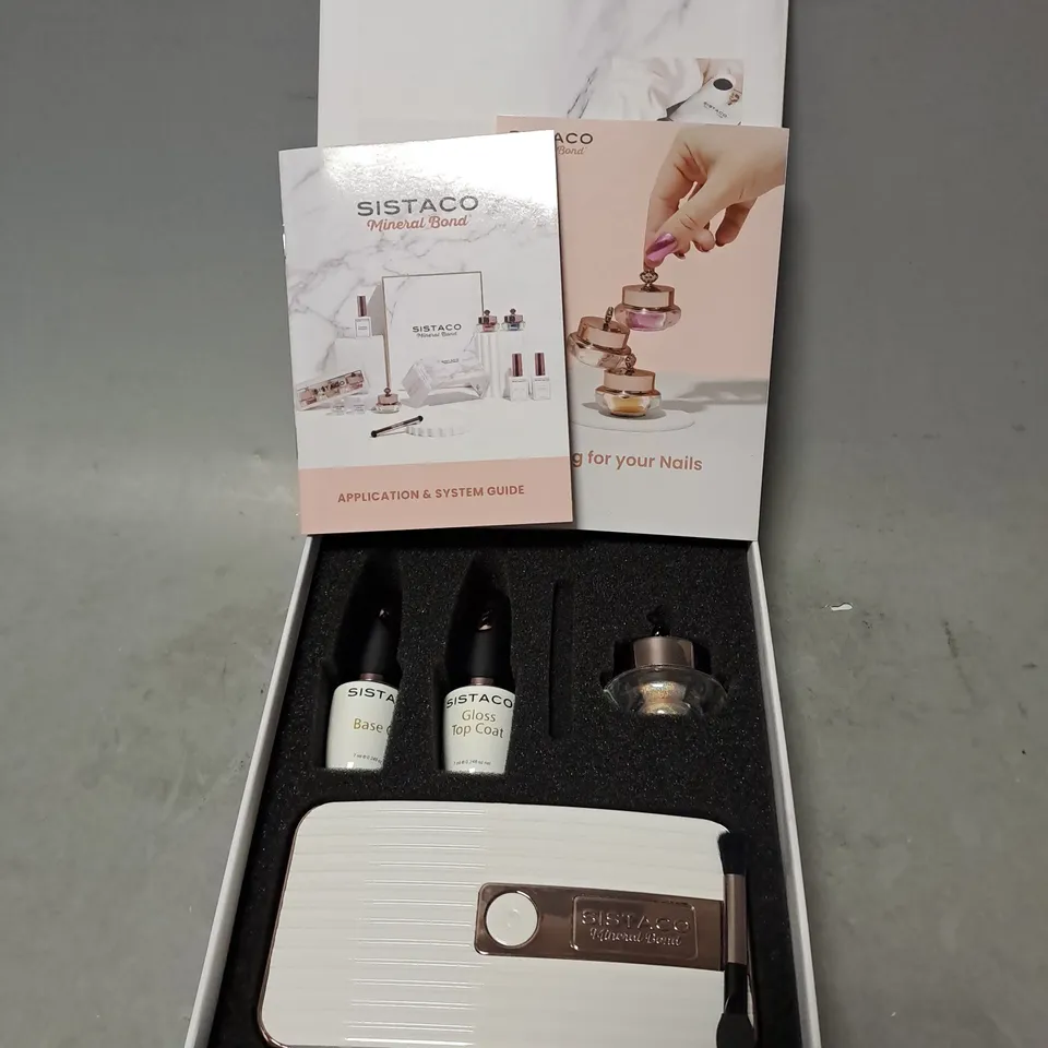 BOXED SISTACO MINERAL BOND NAIL CARE SYSTEM