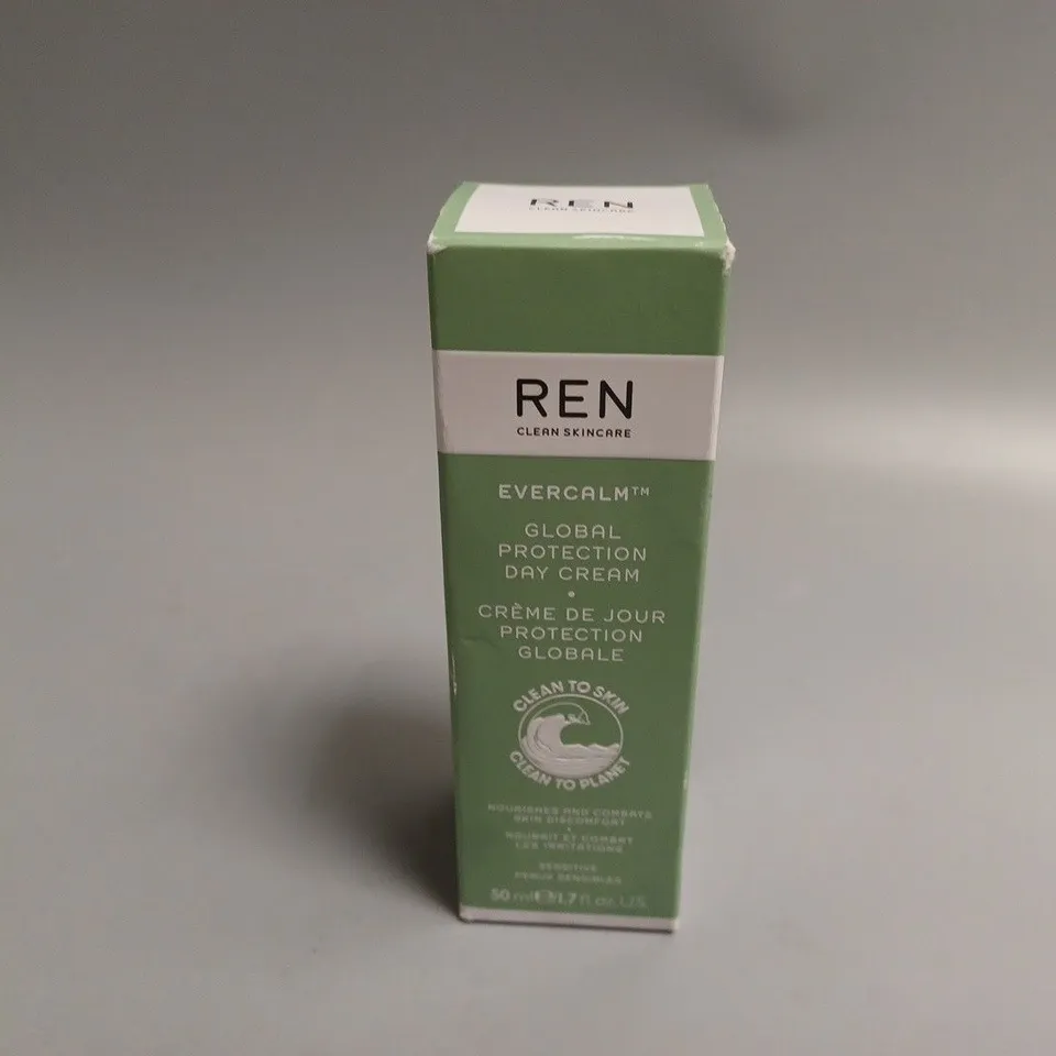 BOXED REN EVERCALM GLOBAL PROTECTION DAY CREAM (50ml)