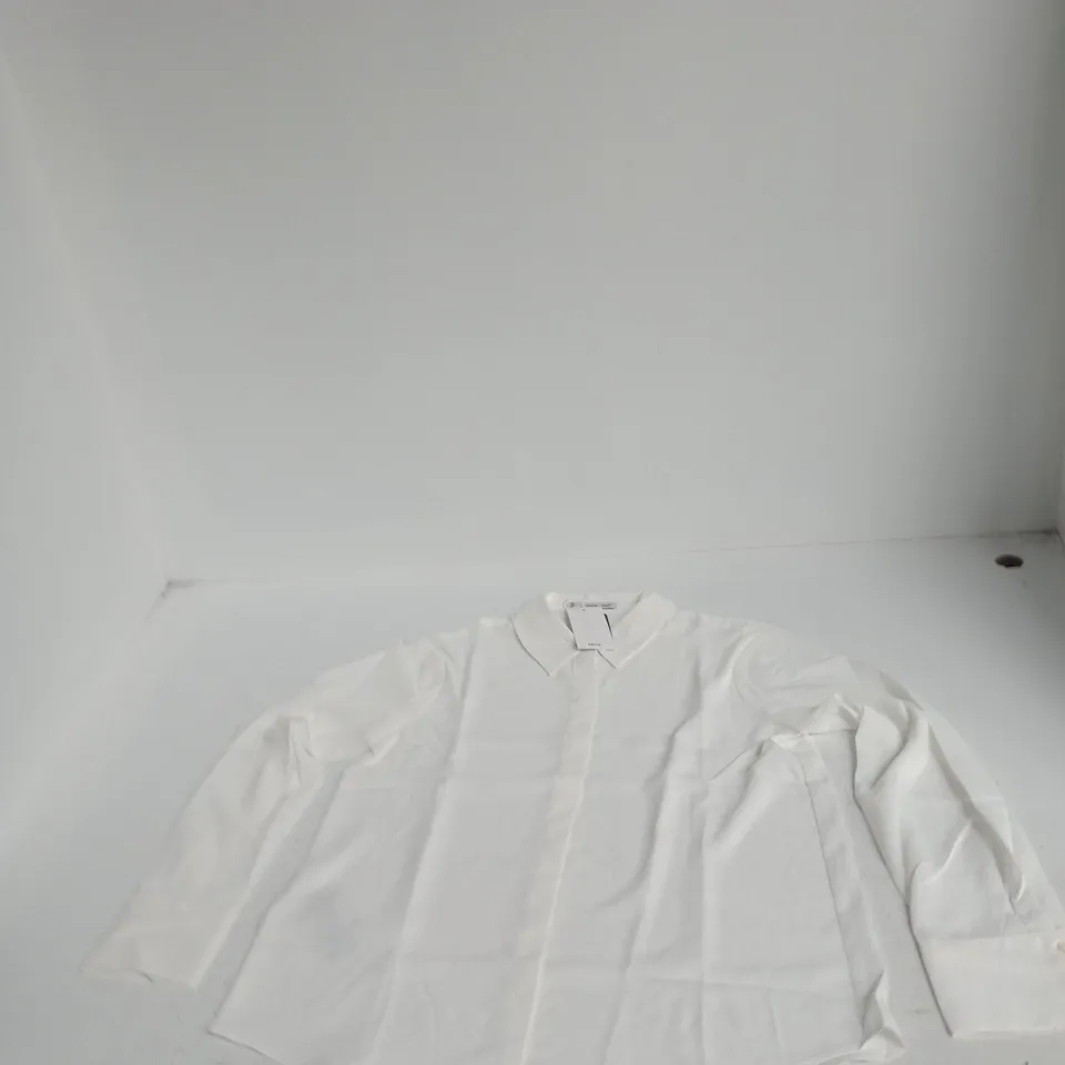 MANGO WHITE SHIRT – WOMEN'S, EUR M (UK 12)