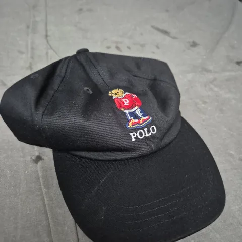 POLO RALPH LAUREN CAP – BLACK BASEBALL CAP