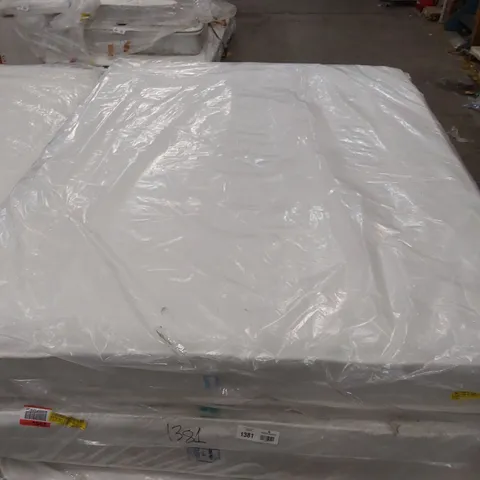 QUALITY BAGGED 5' KING SIZE QUILTO MEMORY SPRUNG OPEN COIL MATTRESS