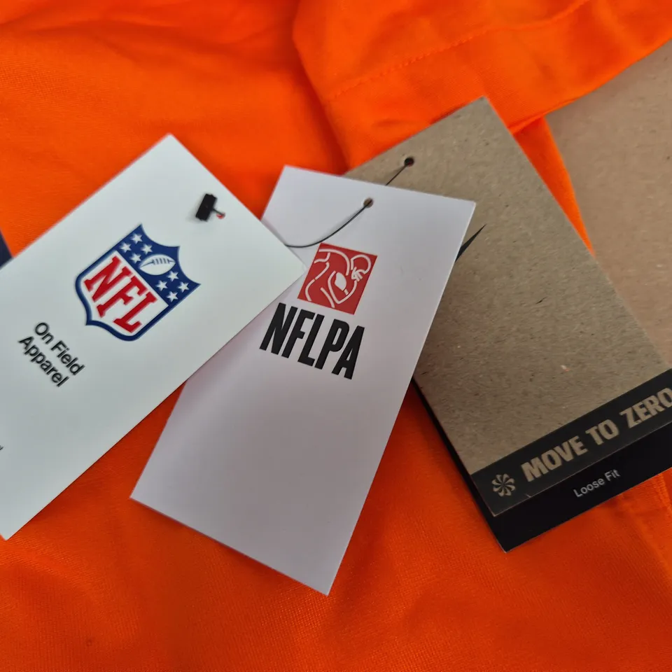 NIKE NFL BRONCOS ORANGE JERSEY - XL