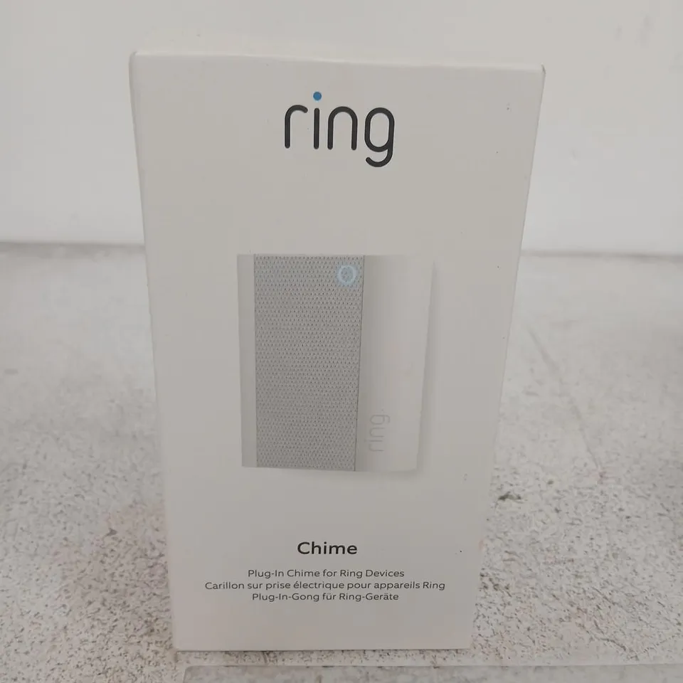 RING CHIME PLUG-IN FOR RING DEVICES – BOXED