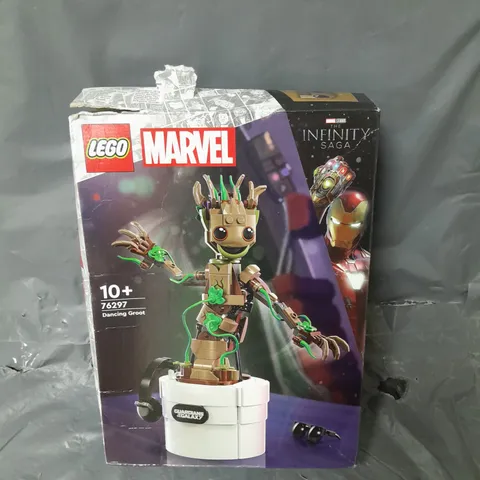 BOXED EGO MARVEL DANCING GROOT BUILDABLE TOY SET 76297