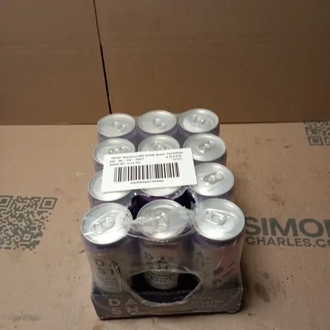 DASH BLACKCURRANT SPARKLING WATER 330ML – PACK OF 12 CANS