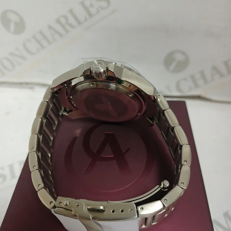 BOXED ACCURIST WATCH - ALL STAINLESS STEEL - JAPAN MOVEMENT - WATER RESISTANT 200M. 