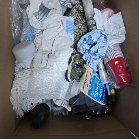 LARGE BOX OF APPROX 20 ASSORTED HOUSEHOLD ITEMS
