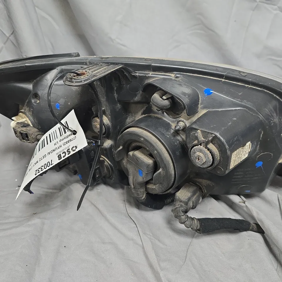 HEADLIGHT ASSEMBLY FOR HYUNDAI GETZ MK1 – CLEAR LENS, PROJECTOR STYLE 