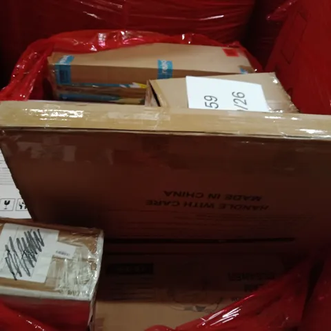 PALLET OF ASSORTED HOUSEHOLD GOODS AND PRODUCTS TO INCLUDE;DOG GRASS PAD,STEAM CLEANER,ETC