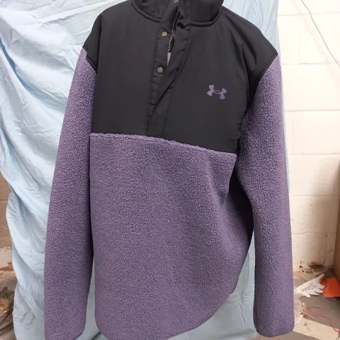 UNDER ARMOUR FLEECE IN PURPLE SIZE UNSPECIFIED