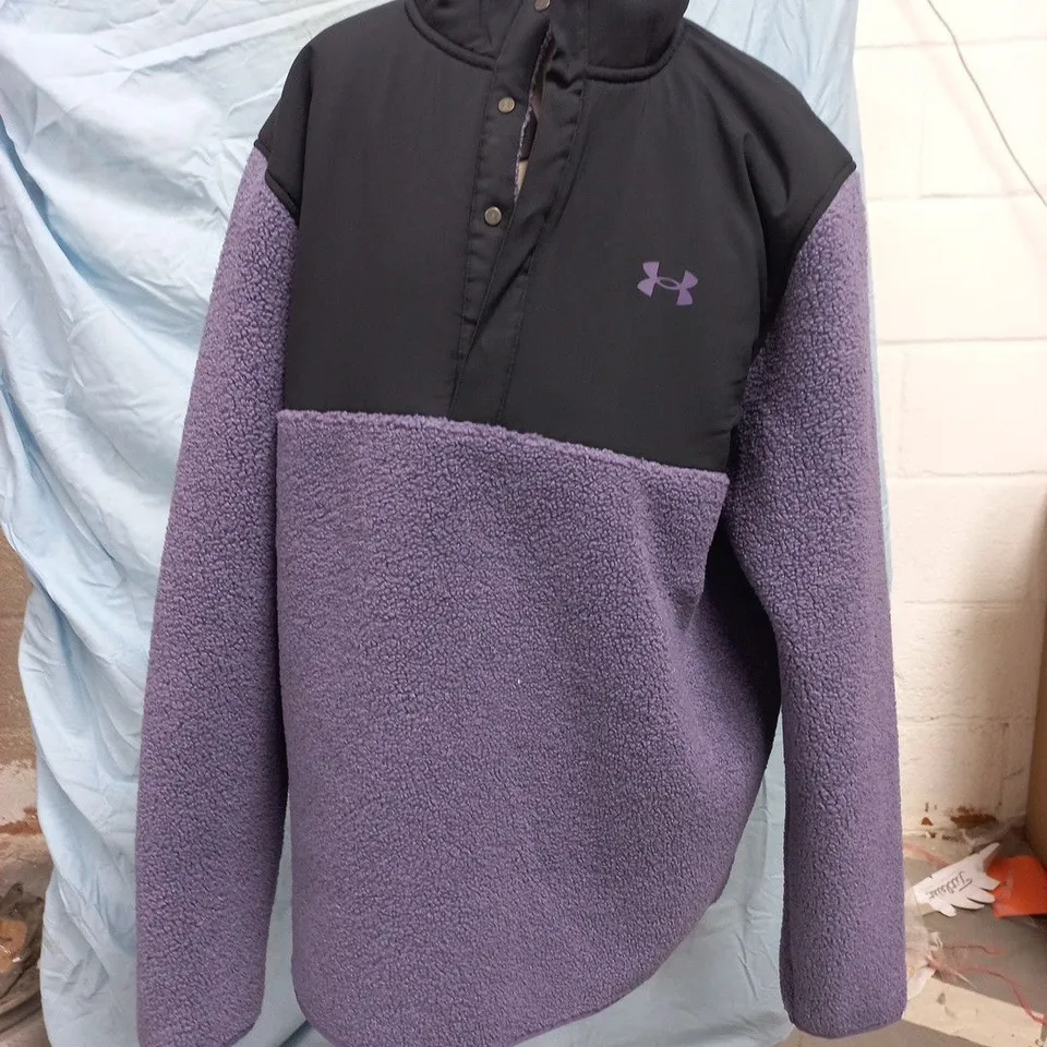 UNDER ARMOUR FLEECE IN PURPLE SIZE UNSPECIFIED