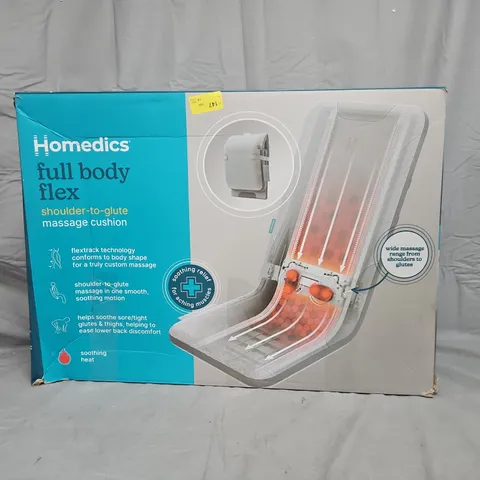 BOXED HOMEDICS FULL BODY FLEX MASSAGER - GREY