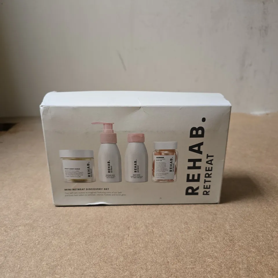 REHAB. RETREAT MINI RETREAT DISCOVERY SET