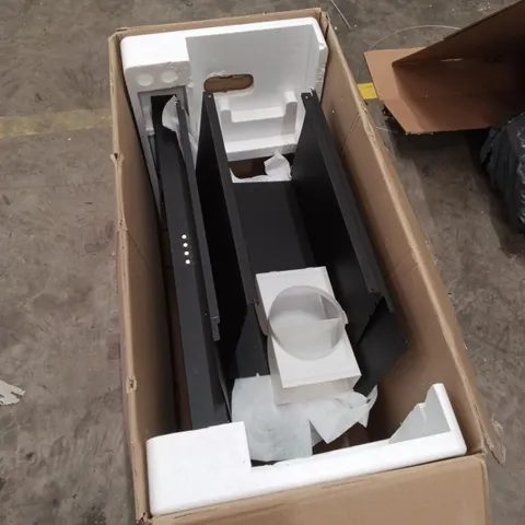 BOXED AEG 6000 EXTRACTIONTECH CHIMNEY COOKER HOOD, DBX3951R - BLACK
