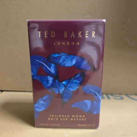 BOXED AND SEALED TED BAKER LONDON TAILORED WOOD BOIS SUR MESURE EAU DE PARFUM 100ML