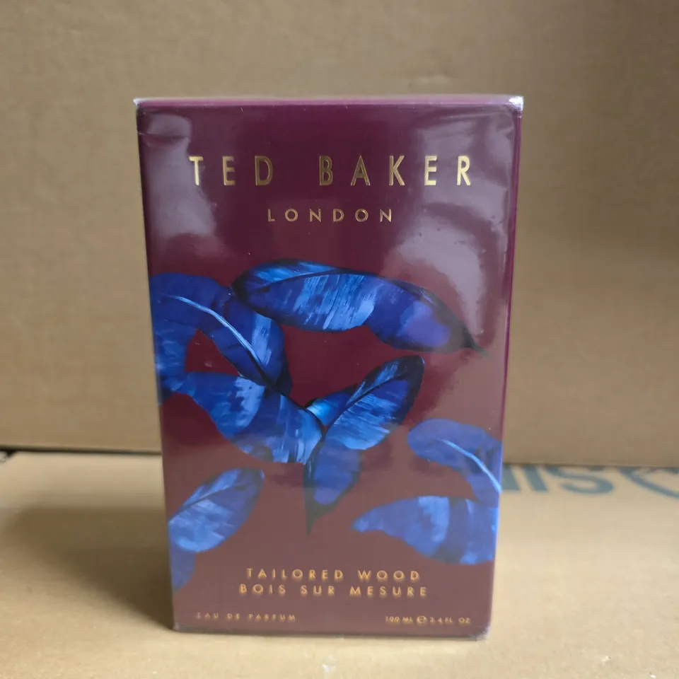 BOXED AND SEALED TED BAKER LONDON TAILORED WOOD BOIS SUR MESURE EAU DE PARFUM 100ML