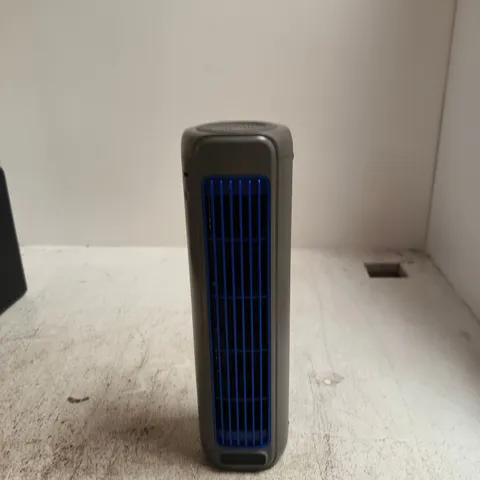 CONSTANT WIND SPEED TOWER FAN M60 – GREY WITH BLUE GRILLE, BOXED