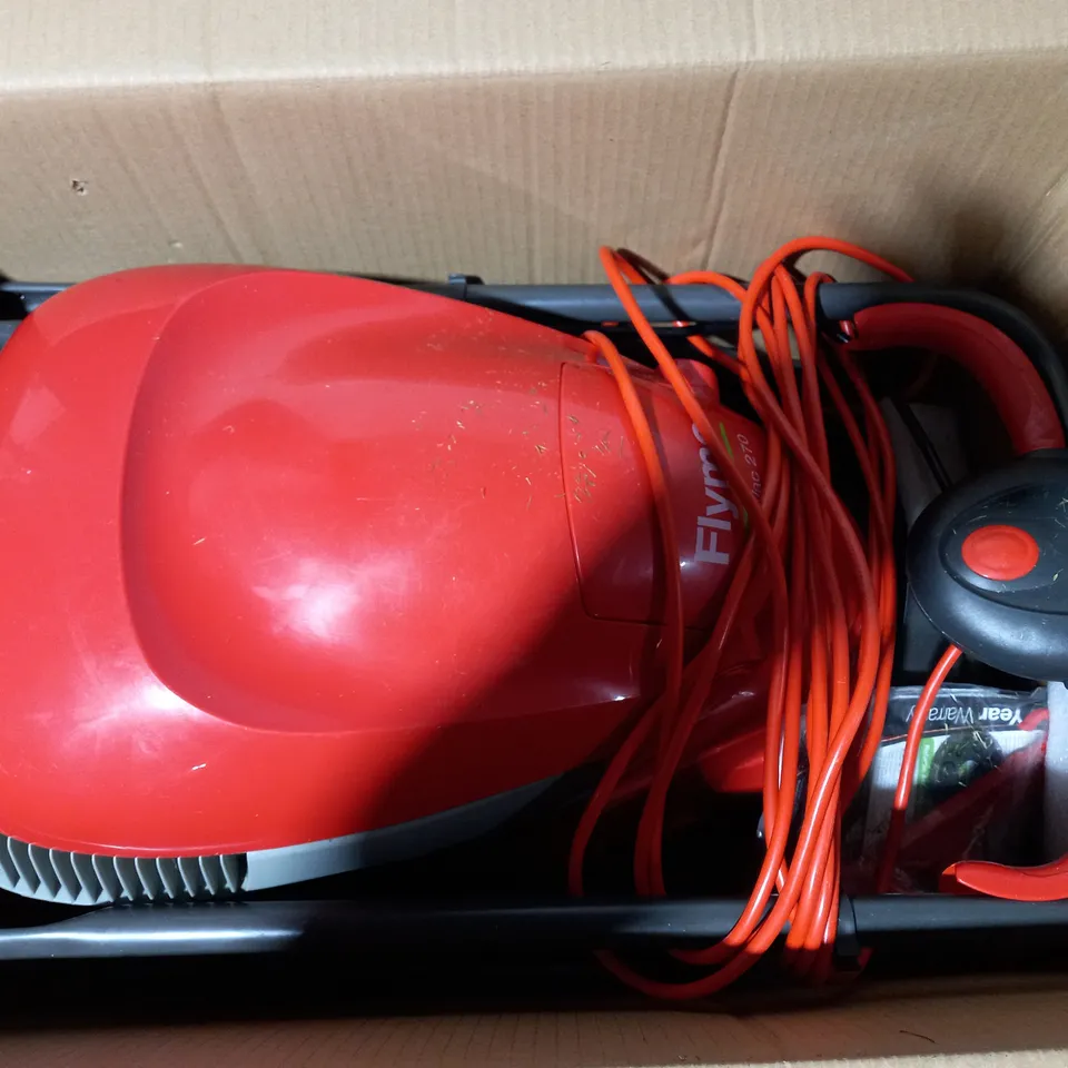 FLYMO HOVER VAC 270 ELECTRIC HOVER LAWNMOWER