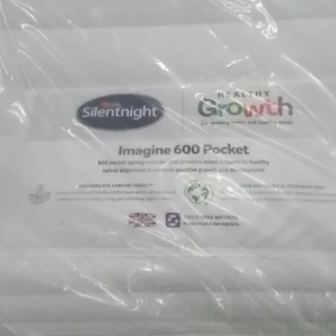 QUALITY BAGGED HEALTHY GROWTH KIDS POCKET 600 SINGLE 3FT MATTRESS