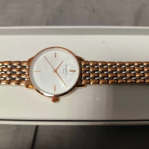 ROSEFIELD RMRSR-R03 ROSE GOLD MESH BRACELET WRISTWATCH
