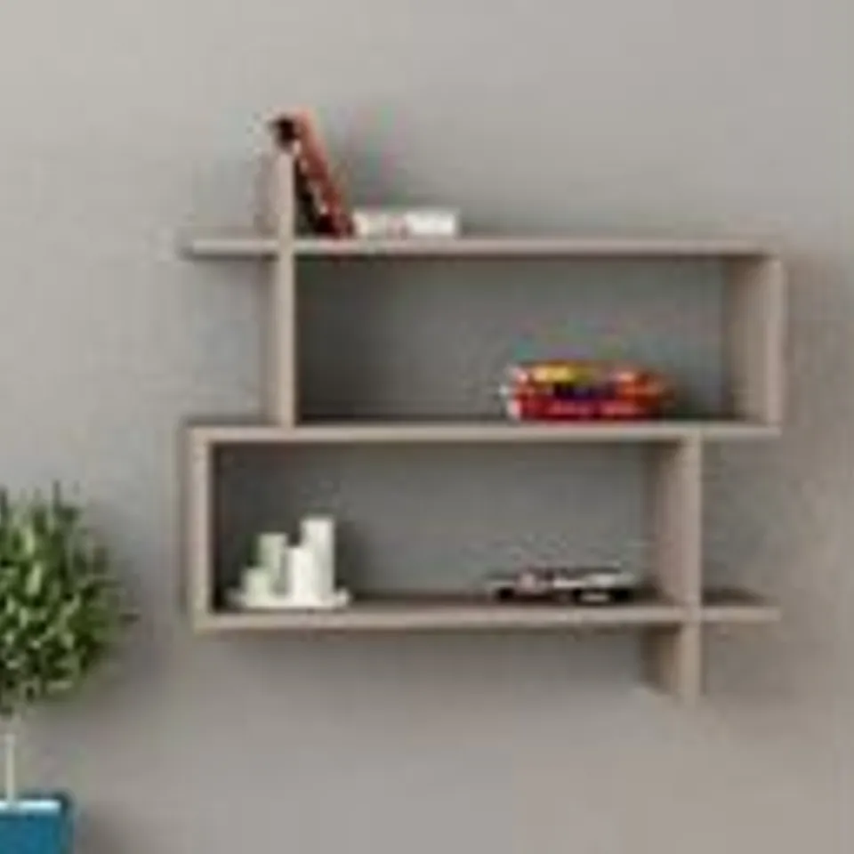 BRAND NEW BOXED PARALEL BOOKCASE - LIGHT MOKA