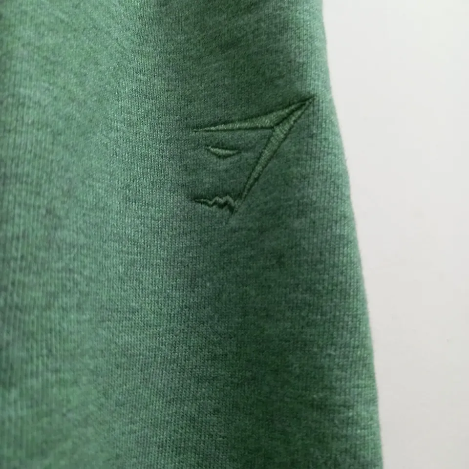 GYMSHARK REST DAY SWEATS JOGGERS IN CROCODILE GREN MARL - MEDIUM