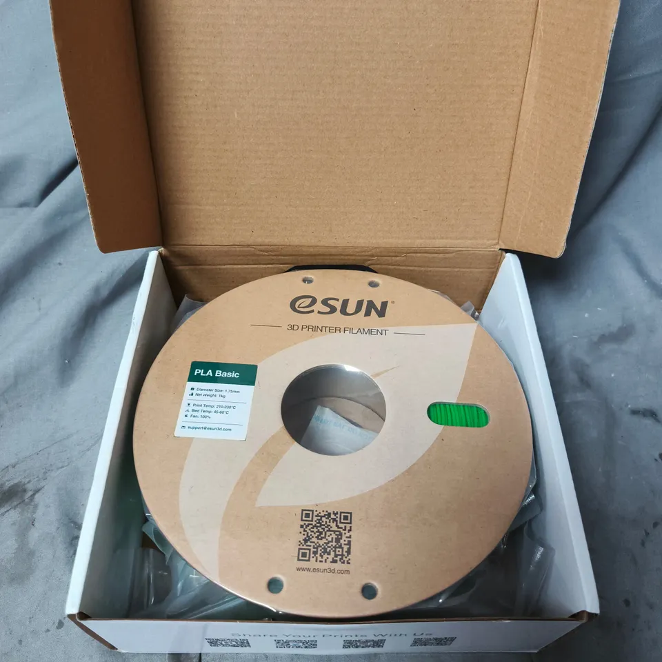 ESUN PLA BASIC 3D PRINTER FILAMENT – 1.75MM, SPOOL