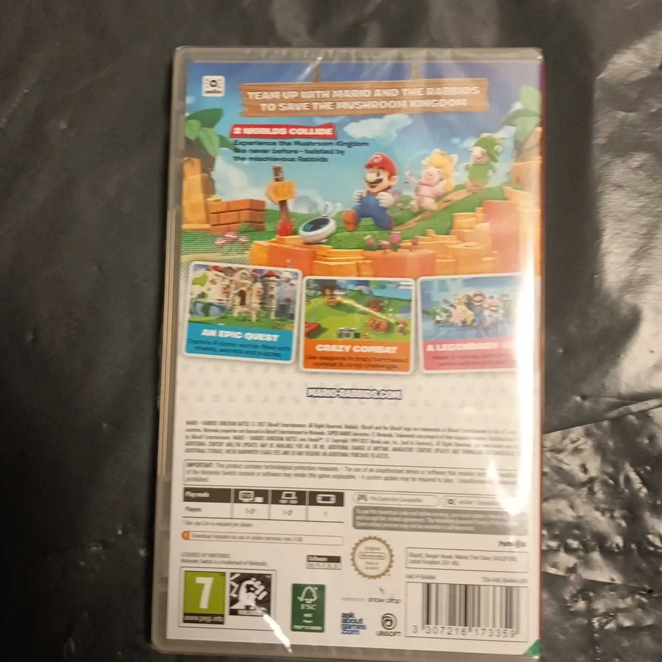 NINTENDO SWITCH MARIO + RABBIDS KINGDOM BATTLE – DOWNLOAD CODE ONLY