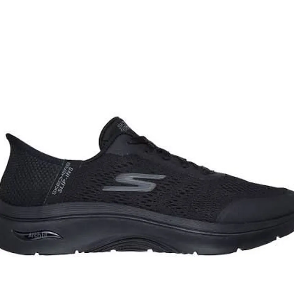 SKECHERS GOWALK ARCH FIT SLIP-ON SHOES – BLACK SIZE 7