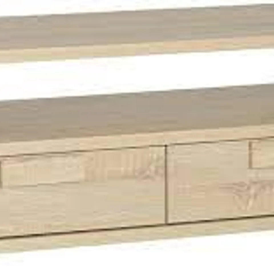BOXED CAMBOURNE 3 DRAWER FLAT SCREEN TV UNIT LIGHT SONOMA OAK