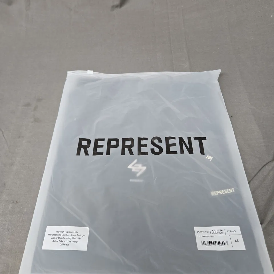 BAGGED REPRESENT 247 OVERSIZED T-SHIRT SIZE XS