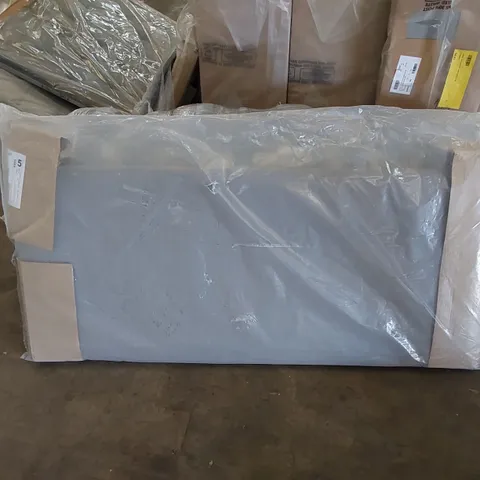 QUALITY BAGGED 135CM PARIS HEADBOARD - SLATE GREY