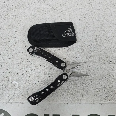 GERBER FOLDING MULTI-TOOL WITH BLACK NYLON SHEATH
