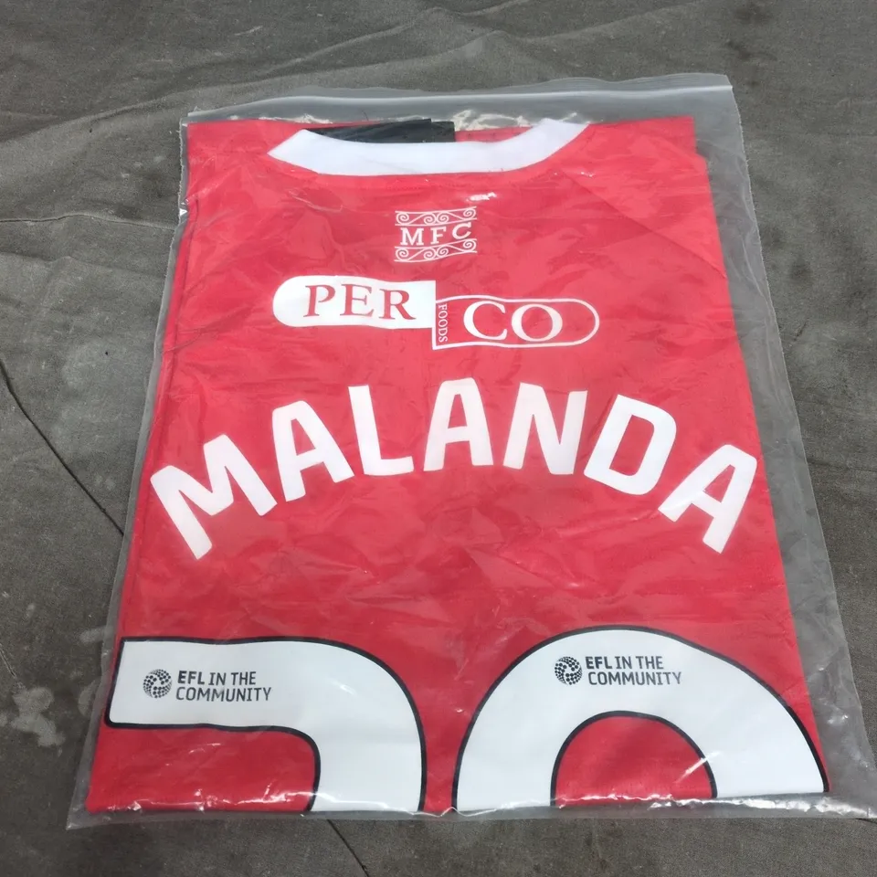 MIDDLEBOROUGH FC HOME JERSEY SIZE L 