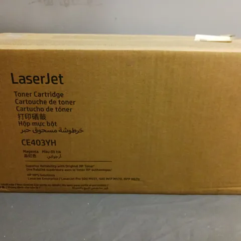 SEALED HP LASERJET TONER CARTRIDGE CE403YH