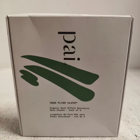 SEALED PAI THE TWIN FLYER ORGANIC DUAL-EFFECT FACE CLOTH