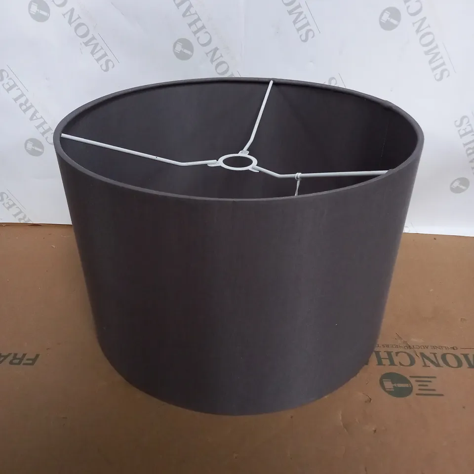 DAR GREY ROUND LAMP SHADE 