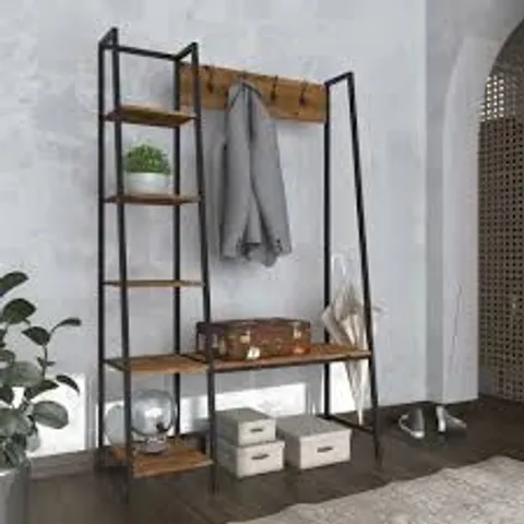 BOXED EALING LARGE SOLID PINE HALLWAY UNIT (1 BOX)
