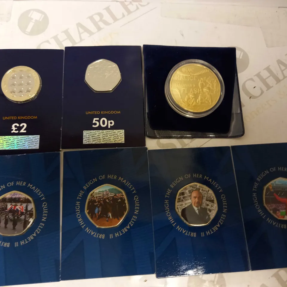 LOT OF 19 COLLECTIBLE COINS