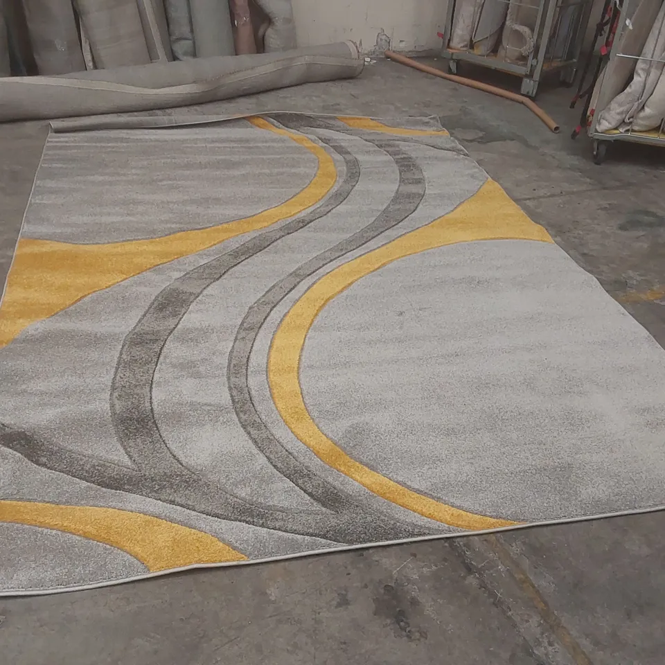 QUALITY DESIGNER AREA RUG - APPROXIMATELY 335 x 240cm