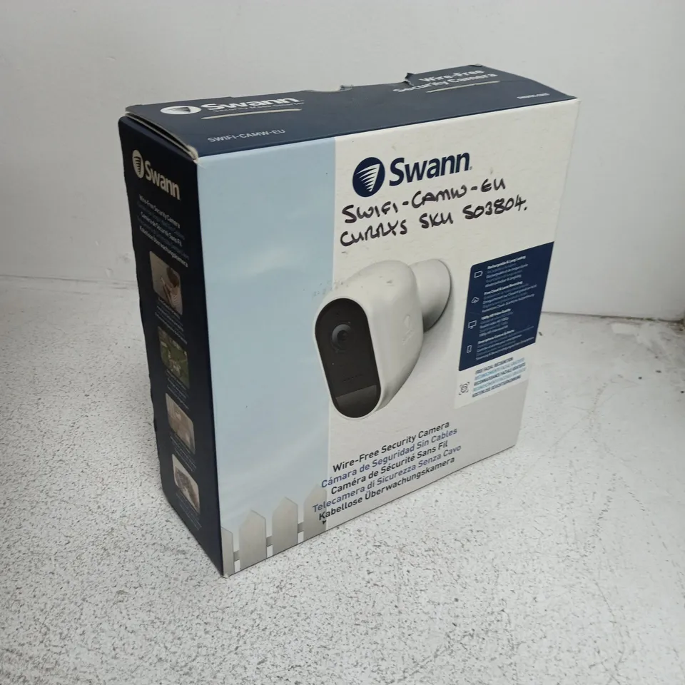 SWANN WIRE-FREE SECURITY CAMERA – EU VERSION (SWIFI-CAMW-EU)
