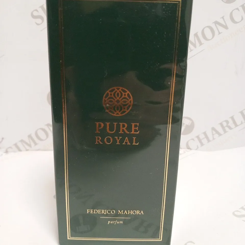 BOXED AND SEALED FEDERICO MAHORA PURE ROYAL PARFUM 50ML