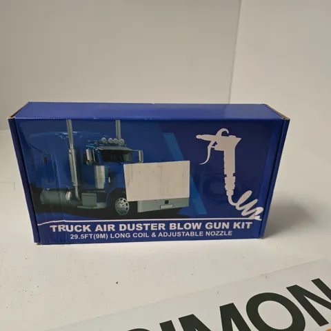 TRUCK AIR DUSTER BLOW GUN KIT β 29.5FT COIL & ADJUSTABLE NOZZLE (BOXED)