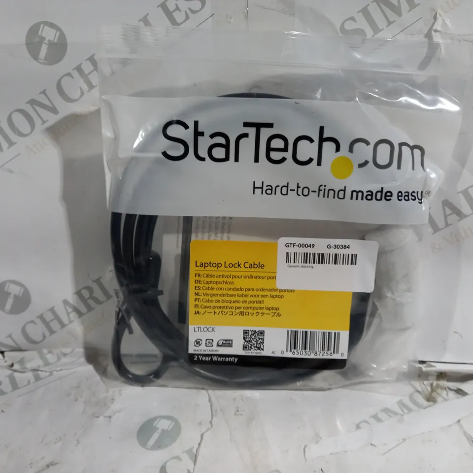 STARTECH LAPTOP LOCK CABLE