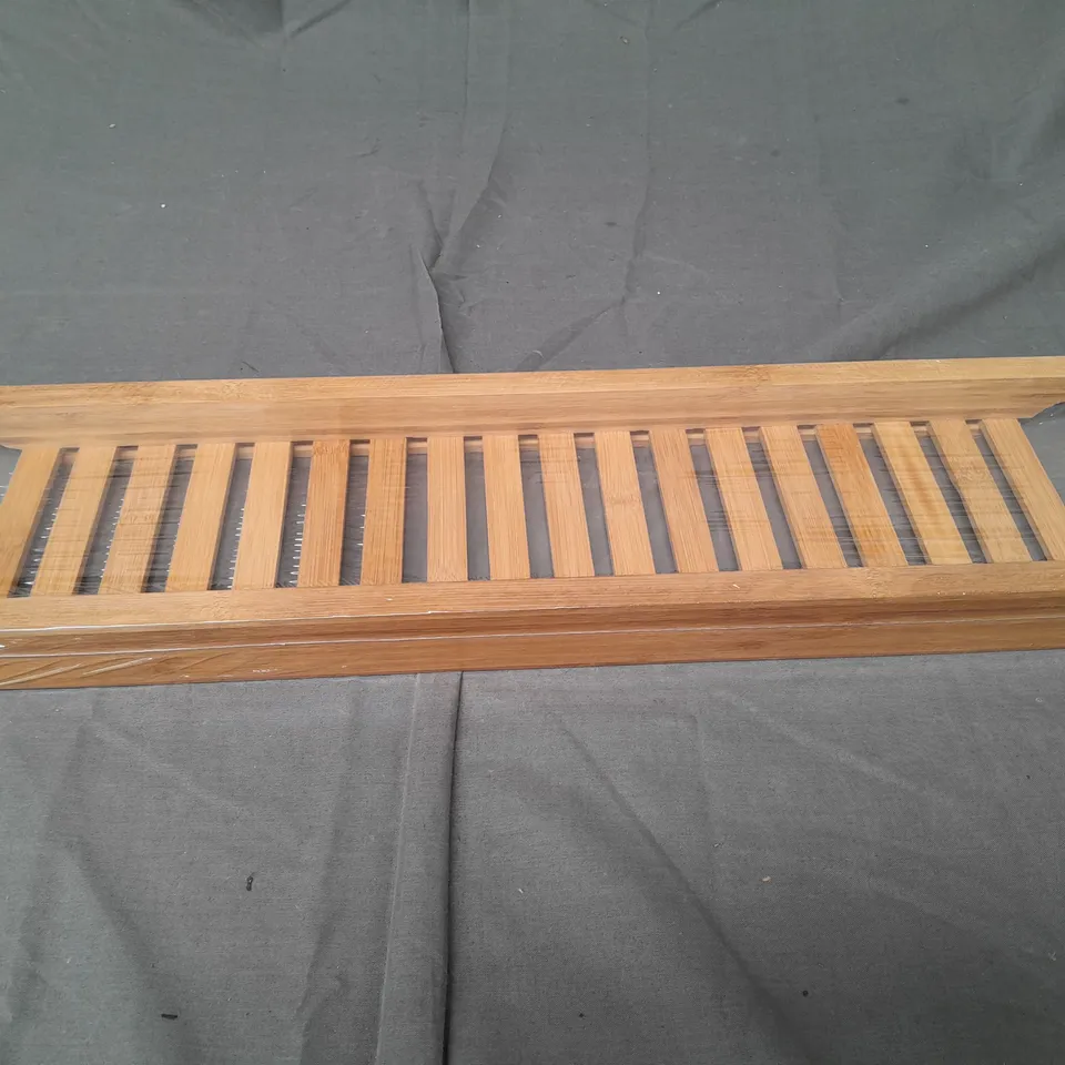 BOXED AND SEALED BAMBOO BATH RAIL 