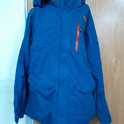 THE NORTH FACE LONG SLEEVE COAT IN LIGHT BLUE - XL