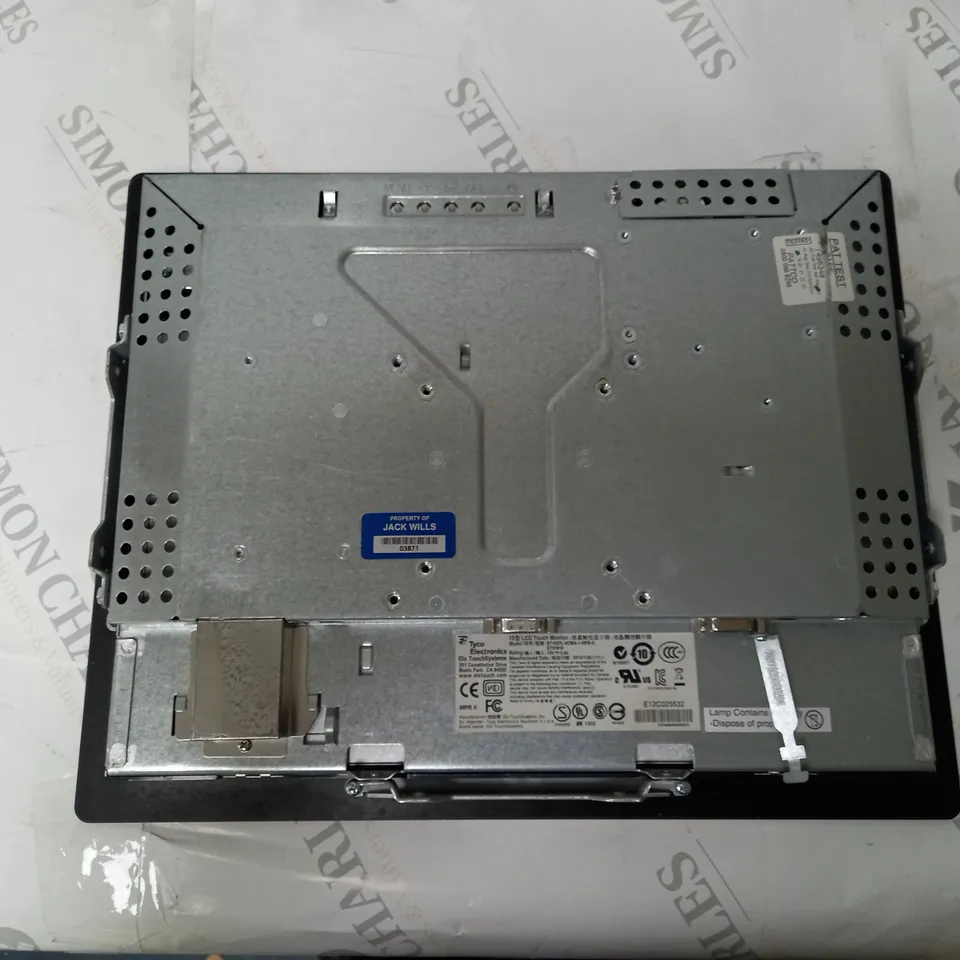 ELO TOUCHSYSTEMS 15" TOUCHSCREEN MONITOR ET1537L