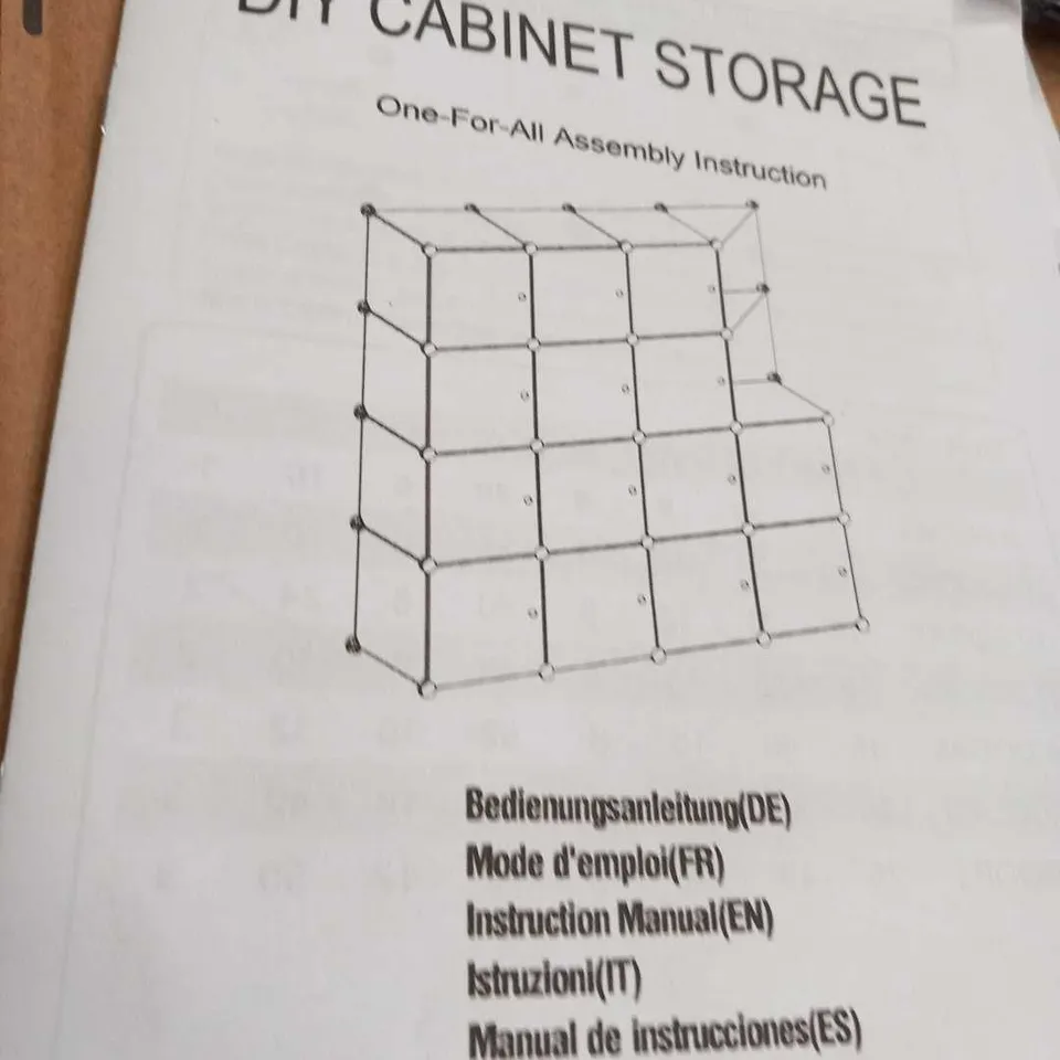 PALLET OF APPROXIMATELTY 30 JOISCOPE DIY STORAGE CABINETS